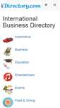 Mobile Screenshot of idirectory.com